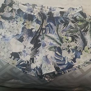 Kensie Tropical Blues Shorts